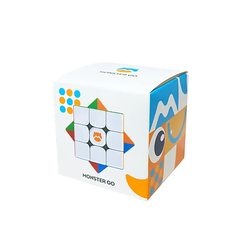 GAN 3x3 Cube Monster Go MG3 Magnetic SpeedCube Stickerless GAN 3x3 Speed Cube 3x3x3 Professional Magic Cube Toys for Children