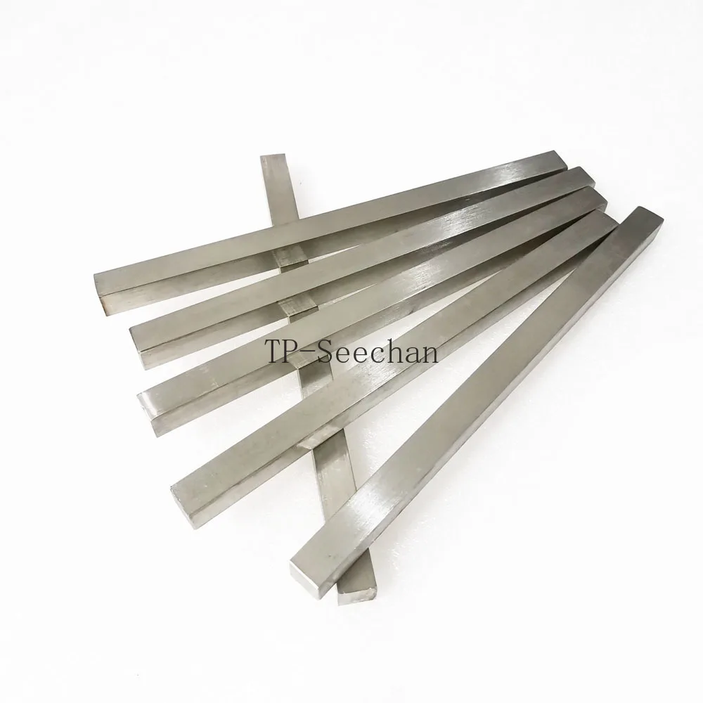 304 Stainless Steel Square Bar Solid Flat Rod Plate CNC Metal Various Sizes 2mm 3mm 4mm 5mm 6mm Flat Steel Square Steel Brushed