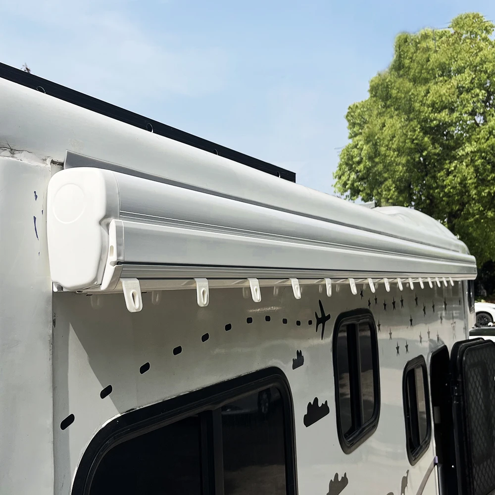 Toldo lateral de coche automático de control manual Wareda W5500 para toldo de remolque de viaje RV