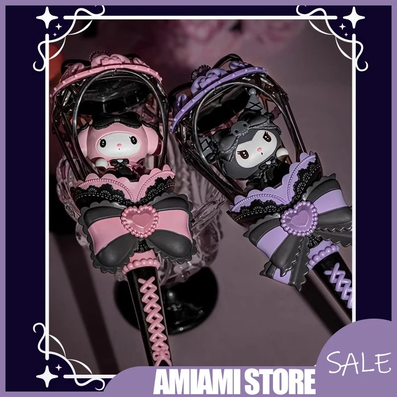 

Коллекционная декоративная палочка Куроми Sanrio Midnight Magic Wand с двойным бриллиантом, 38 см, лицензионная игрушка, милый аниме-подарок на день рождения для девочек