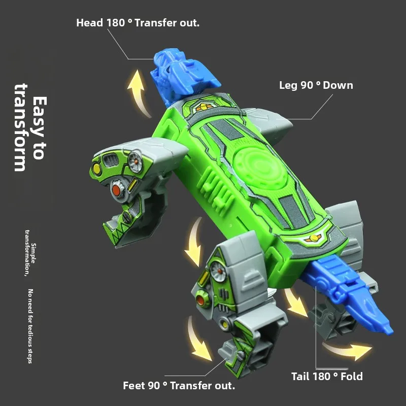 ฟิดเจ็ตสปินเนอร์ไดโนเสาร์แปลงร่างสร้างสรรค์ |   ของเล่นมือถือสำหรับผู้ใหญ่เพื่อคลายเครียด |   การแปลงร่างหลายรูปแบบ |   การหมุนที่เงียบสงบ