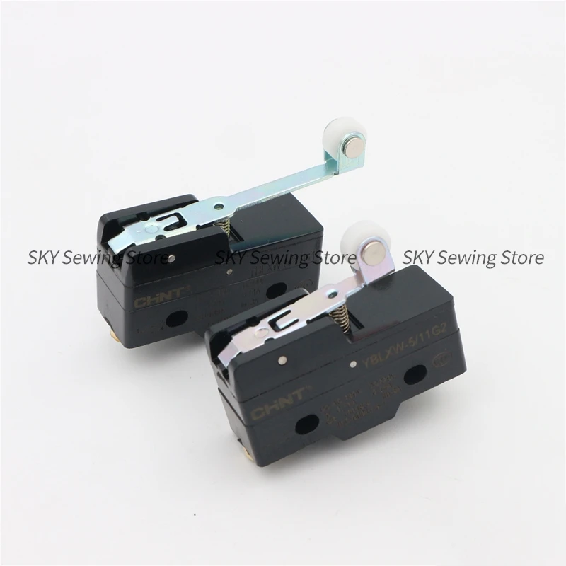 CHNT Lever Limit Switch Black Long Leg Short Leg Travel Switch 11G1 11G2 Computer Embroidery Machine Accessories