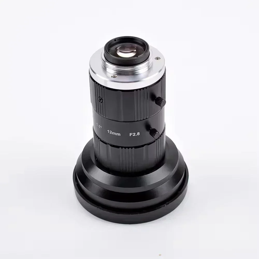 2026NEW  High Resolution 25MP Industrial C Mount Lens Fixed Focus 12mm FA Optical Component for Automation Optimal Machine Visio