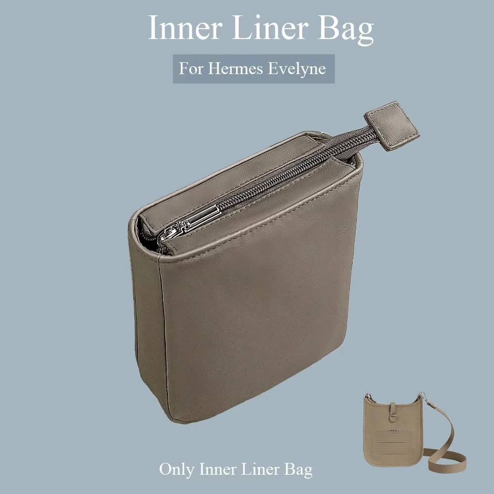 

Purse Organizer Insert for Hermes Evelyne 16/29/33 Handbag Leather Bag Insert Lightweight Waterproof Liner Bag Insert