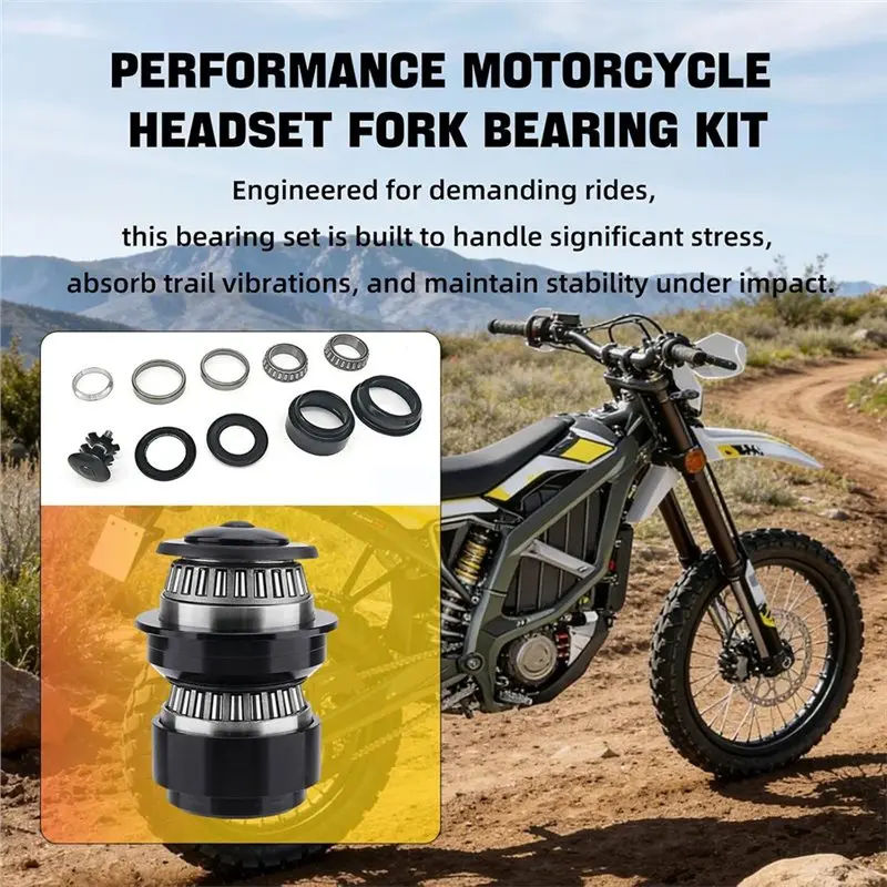 【Top Sale !!】For Surron Light Bee X/S For SEGWAY X160 X260 Motorcycle Headset Fork Bearing Kit-Durable Upgrade - view 6
