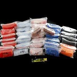 100Pcs/Bag PE Plastic Packaging Bags Ziplock Bag Pill Packaging Bag Thicken Packaging Seal Bag Jewelry Bag 2x3cm 2.5x3cm 3.5x5cm