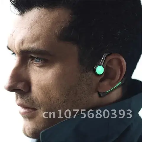 

Wireless Bluetooth-compatible Dropship Sporting Ear Hook Bone Conduction Earphone Bluetooth5.1 For Smart Phone Car Drive