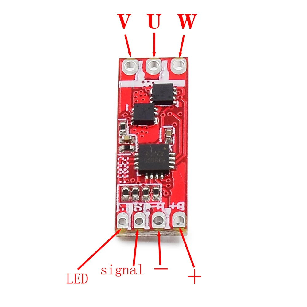 1 Pc For 1104 1106 1306 1407 1806 Brushless Motor 1S-2S DC 3.7V-8.4V 6A Brushless Motor Driver Board Motor Speed Controller