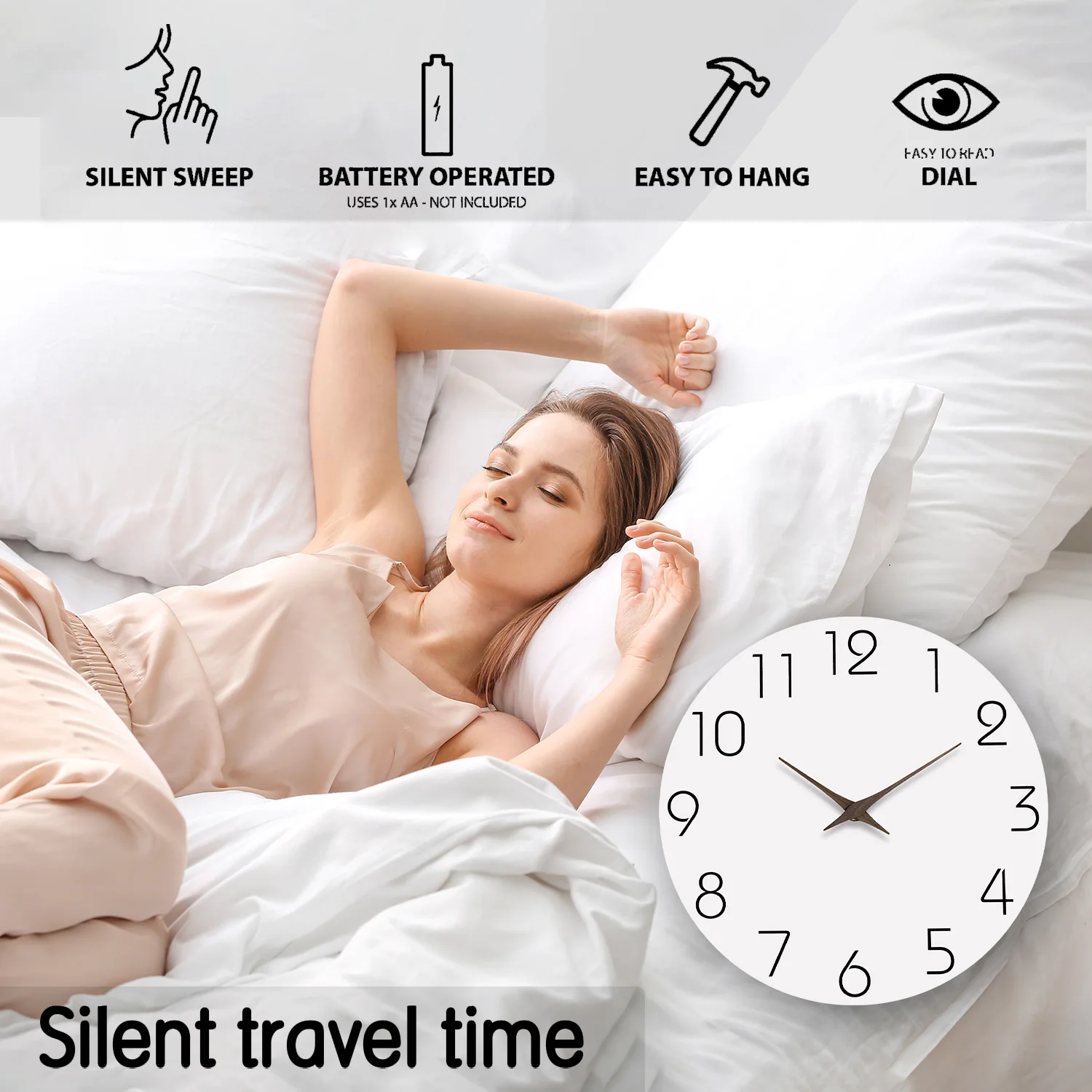 Thumbnail 4 - #1 New Silent Wall Clocks Arrivals