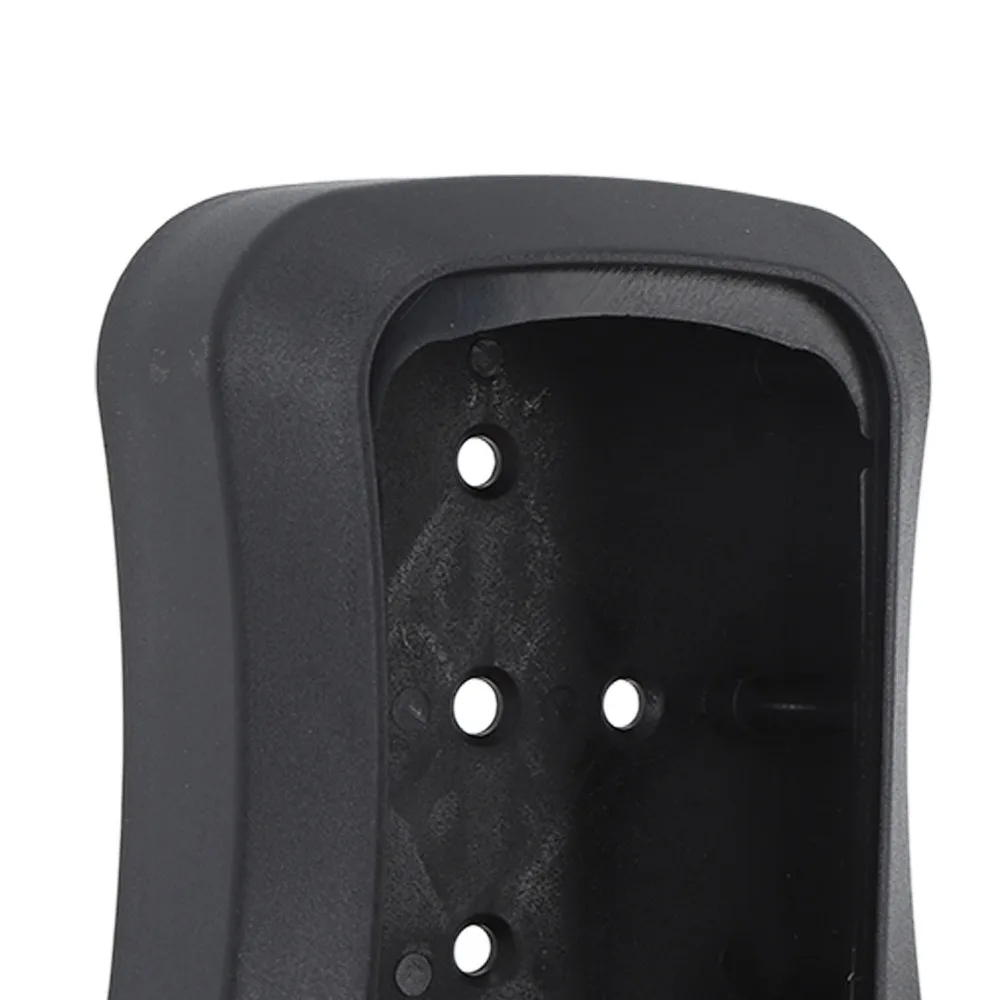 Portable Wall Mounted Key Lock Box 4-Digit Password Blue Combination Lockbox Dust Cover Key Safe Storage Lock Box Outdoor