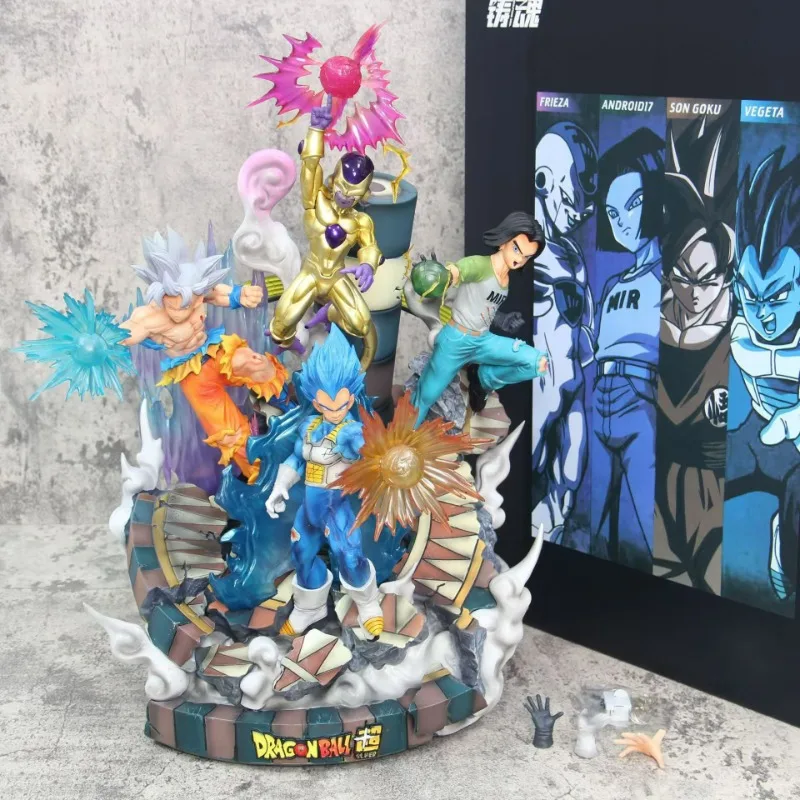 Dragon Ball Chikara no Taikai Anime Figure Goku Vegeta IV Lapis Action Figures Model Toys Ornament Statue Collection Kids Gifts