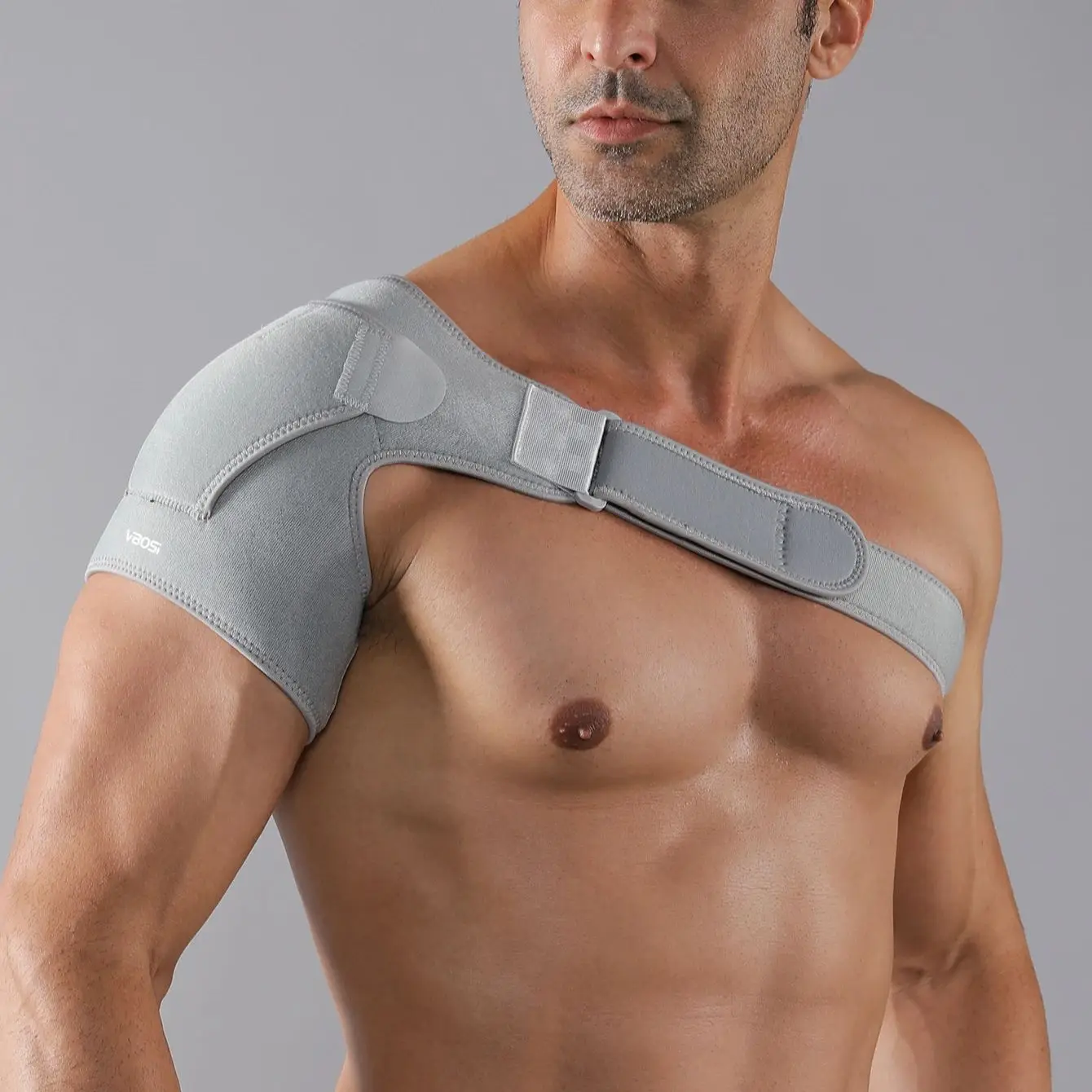 

VBOSi, цельный регулируемый плечевой бандаж, дышащие вентиляционные отверстия с ремнями на липучке для вращающейся манжеты