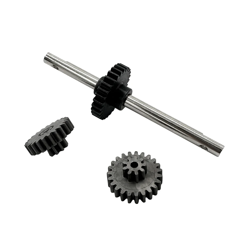 Metalen 370 Motor Beugel Met Motor Pinion Gears Versnellingsbak Transmissie Gear Set Voor MN78 MN82 LC79 1/12 RC Auto Upgrade onderdelen