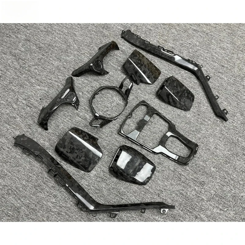 ThrustWorks Premium Accsori Dry Forged Fiber Car Interiors Kits LP0 LP - Carbon Interi Durle