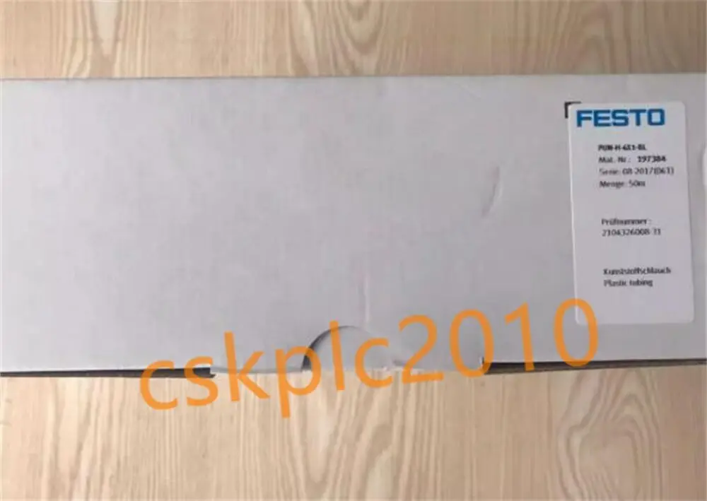 

1 PCS NEW IN BOX Festo PUN-H-6X1-BL 197384 blau Pneumatic Tubing 50M