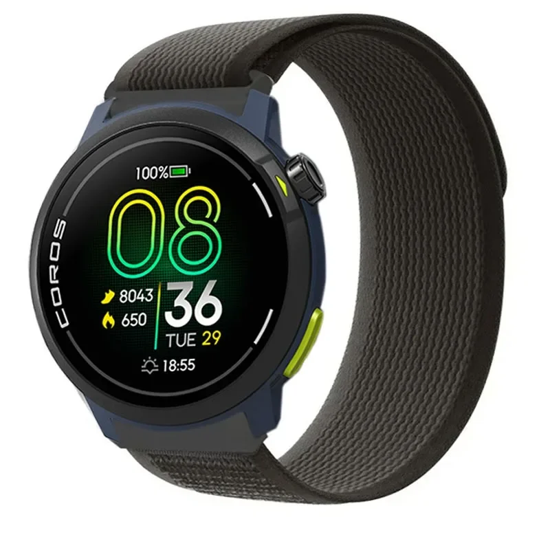20mm 22mm Trail Nylon Strap For COROS APEX 4 42mm/2 Pro PACE 4 Pro/Pro/4/3 Sport Bracelet Suunto Vertical 2 1/Run/Ocean/Race 2 S