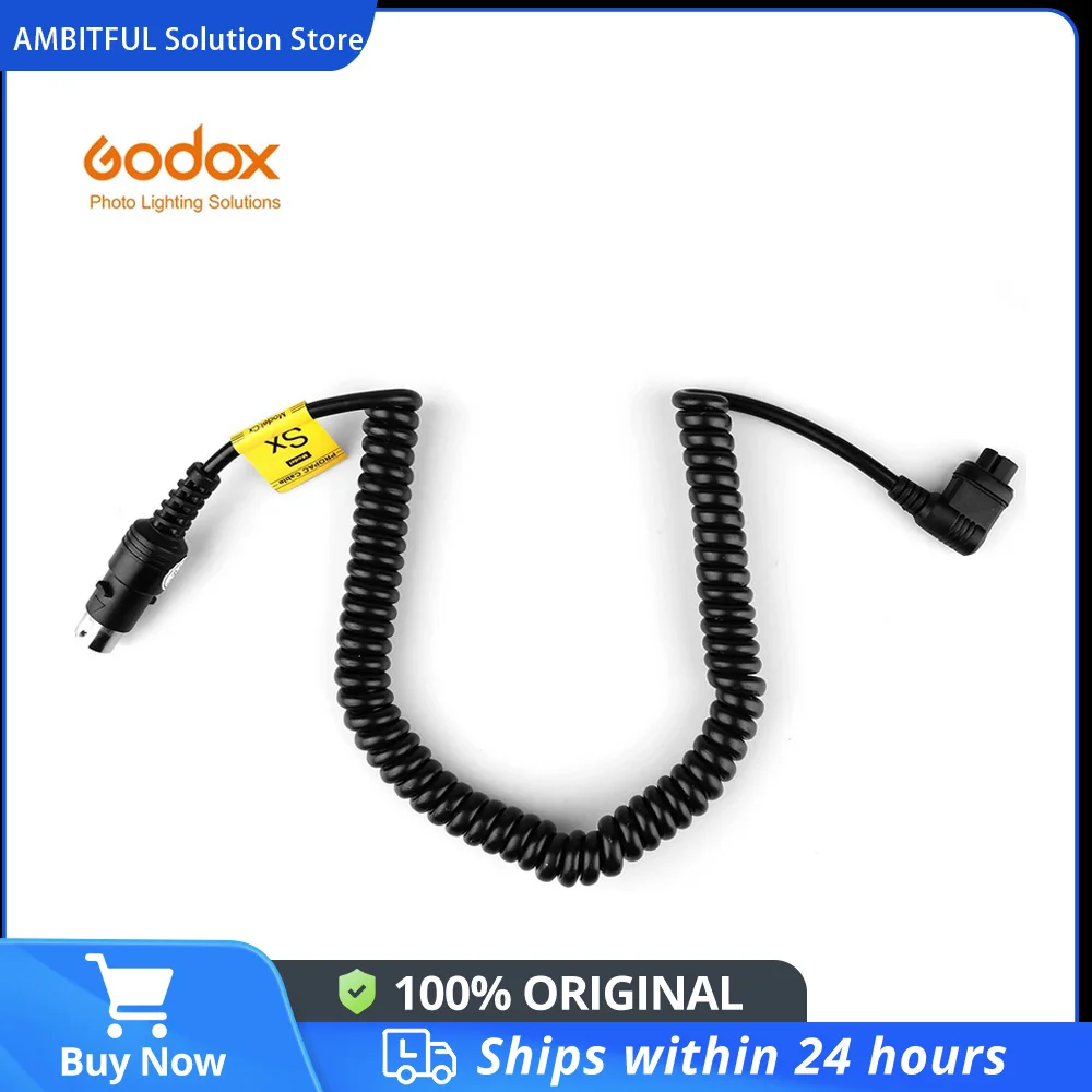 Godox PB SX PB960 PB820 Lithium Battery Pack Power Cable for Sony HVL-F58AM, HVL-F56AM Flash Speedlight