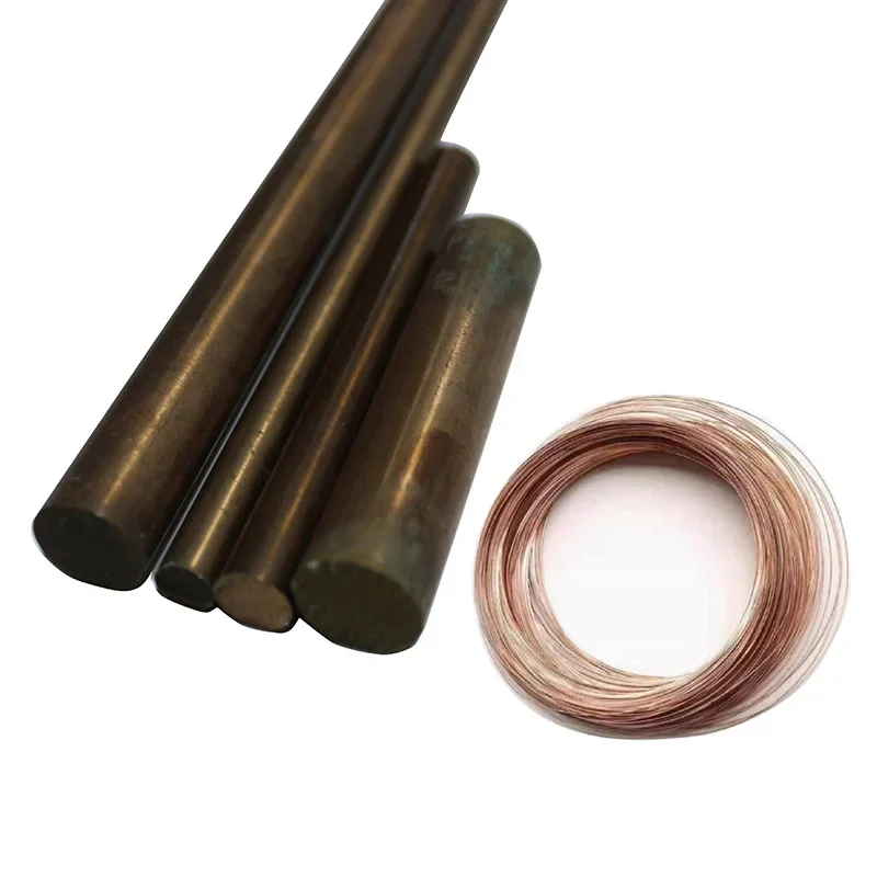 Phosphor Bronze Copper QSN6.5-0.1 Rod Wire 0.1mm 0.25mm 0.3mm 0.4mm 0.5mm 0.6mm 0.7mm 0.8mm 1mm To 40mm