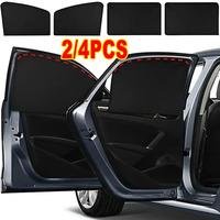 Car Side Window Sun Shade Magnetic UV Blocking Car Curtain Summer Anti-Glare Sun Protection Auto Sunshade for Personal Privacy