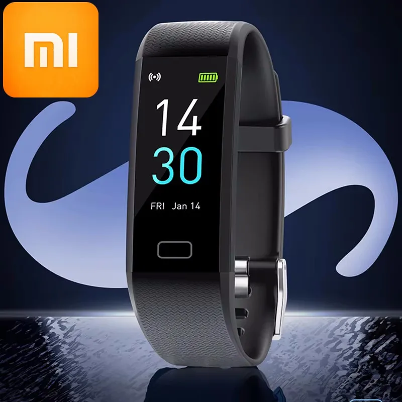

Xiaomi S5 второе поколение IP68 водонепроницаемые часы шагомер монитор сердца фитнес-трекер крови мульти спортивный умный браслет