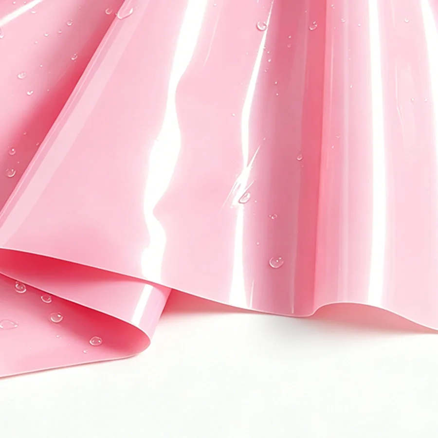 Pure Pink Sofa Plastic PVC Cover Thin Waterproof Sofa Cover Dustproof Moisture-Proof Easy Clean Household Sheets Anti Fouling