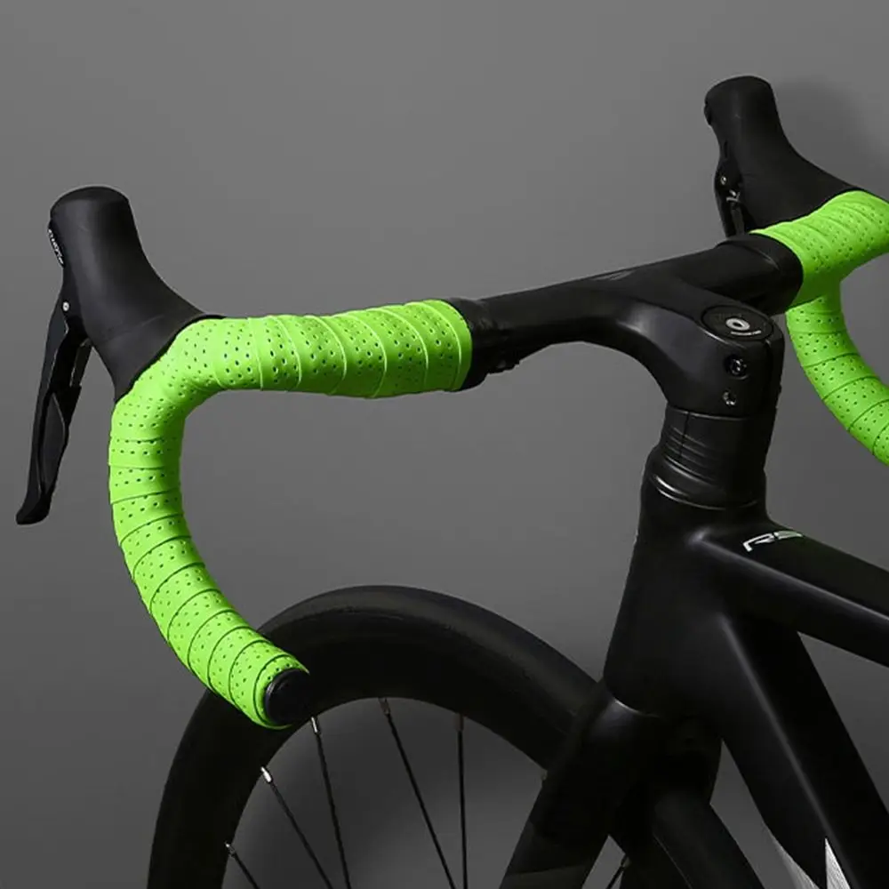 2 Rollen Anti-Vibrations-Fahrradlenkerband Rutschfestes PU-EVA-Fahrradlenkerband Weiches Hautfreundliches Rennrad-Lenkerband
