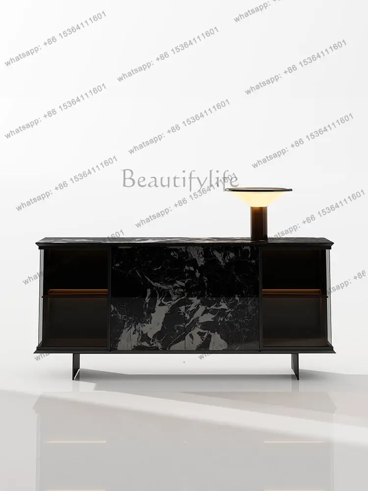 

Italian minimalist entryway cabinet modern minimalist slate sideside storage cabinet