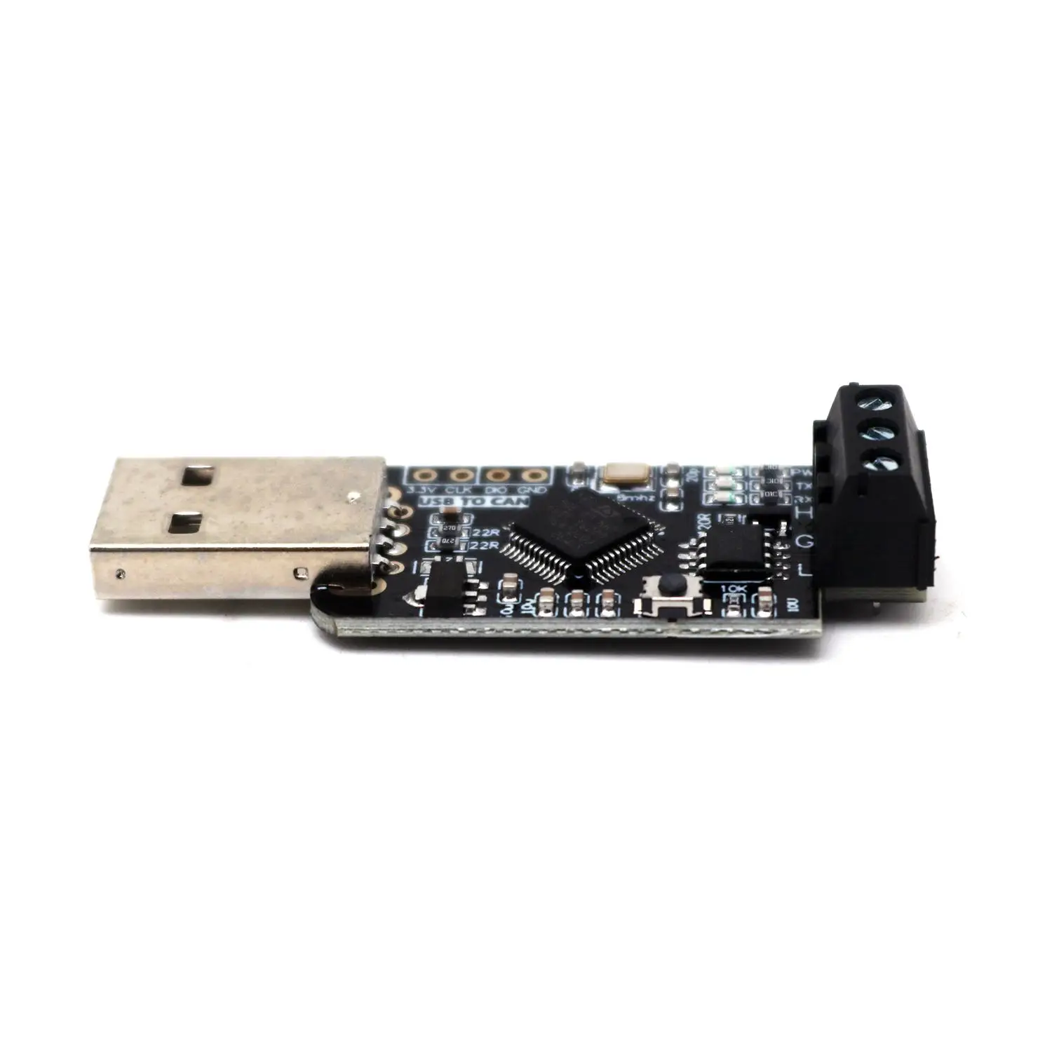 USB To CAN CANable Adapter STM32F072 PcanView Software PCAN CandleLight Slcan Firmware Transceiver F/Car ECU Debugging Analysis
