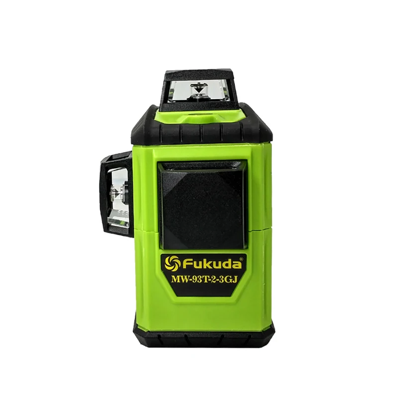 Fukuda MW-93T 360 Degree Multipurpose Leveling Tool  Practical Cross Green 3D 12 Lines Laser Level Tool
