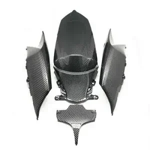 For SUZUKI GSX-R 600 GSXR 750 2008 2009 2010 K8 K9 K10 Carbon Fiber Color Rear Tail Side Seat Fairing