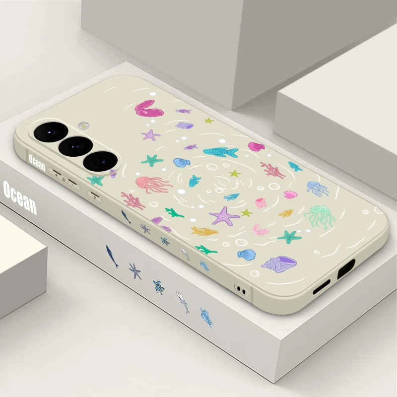 Stars Print Soft TPU Phone Case For Samsung Galaxy S26 S25 S24 Ultra S23 S25 FE A57 A17 A56 A55 A37 A36 A16 A15 A35 A54 5G Cover