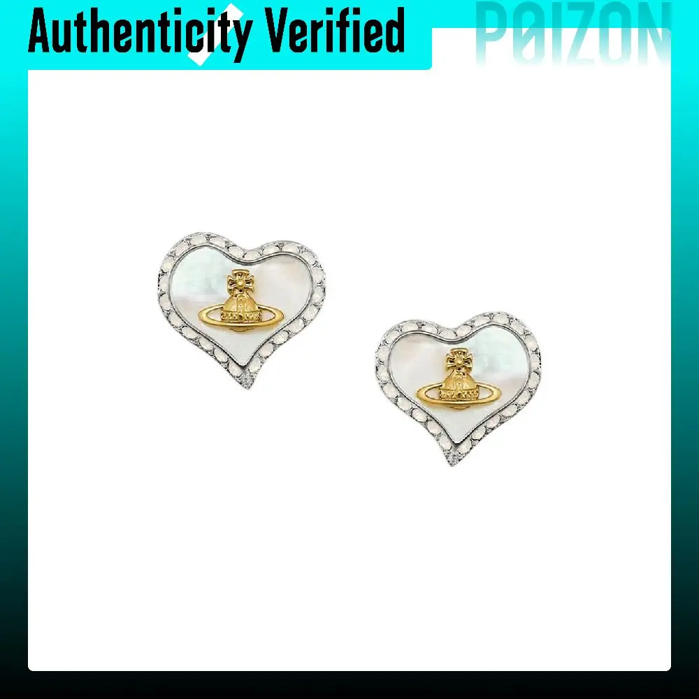 Vivienne Westwood Stud Earrings Women's Silver Drills/Silver Centers 8053195069606