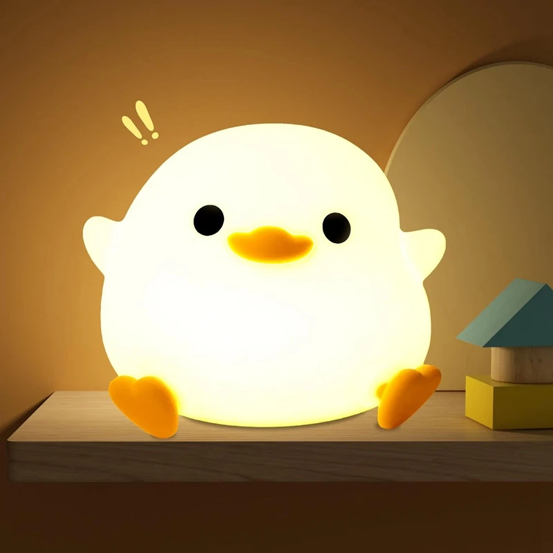 

Duck Night Light, Cute Duck Gifts For Girl, Duck Lamp Gifts Bedside Lamp For Nursery, Touch Control, Portable Dimmable Durable