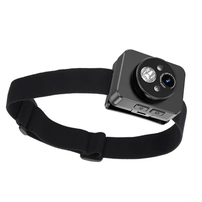 B03F Adventure Ready 1080P Sports Camera with Headlight for Nighttime Recording