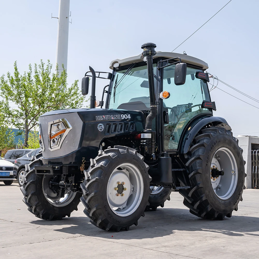 4x4トラクター 70～100馬力 (12F+12R) 全地形対応 四輪駆動 小型トラクター ディーゼル ミニ農場トラクター 農業機械