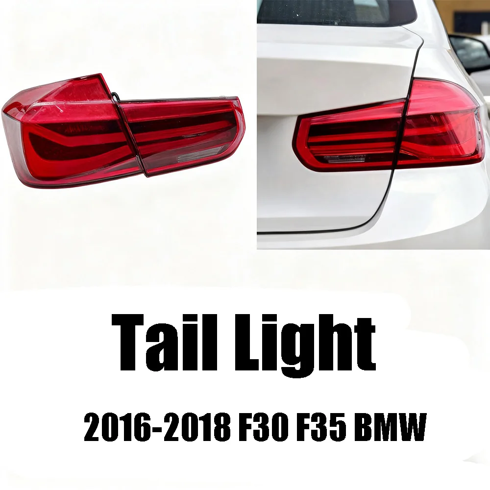 

Для 2016-2018 F30 F35 BMW 3 серии со светодиодной лампой, задний фонарь, стоп-сигнал 63217369117 63217369118 63217369119 63217369120