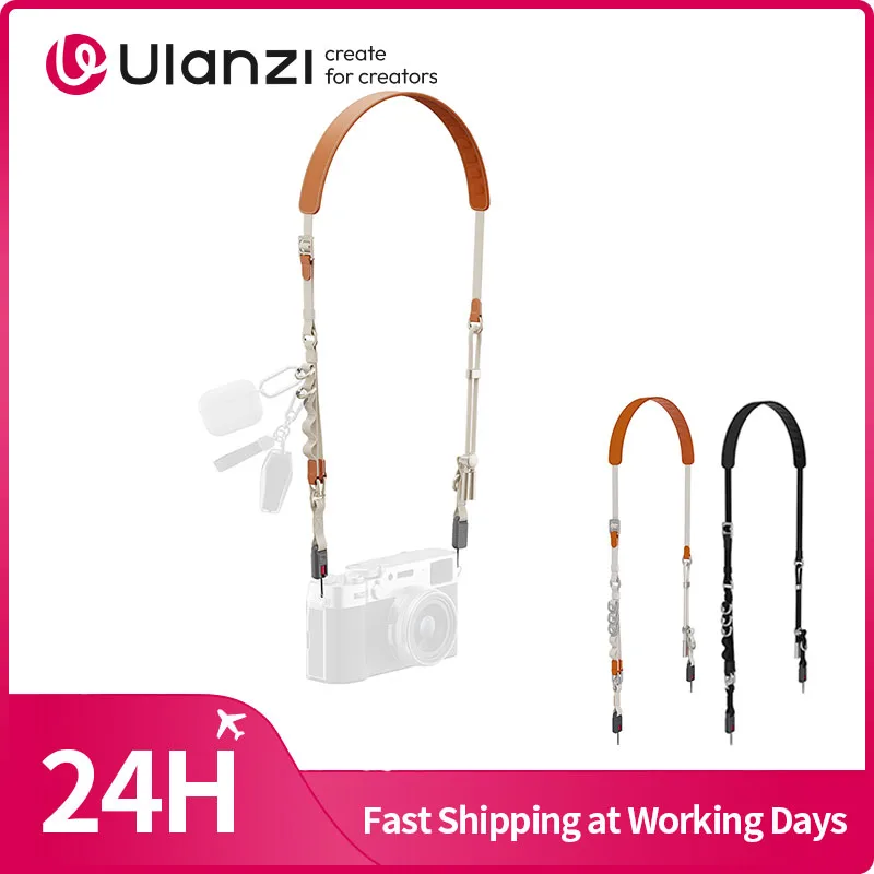 

​Ulanzi YF01 Y-Flex Strap Camera/Phone Shoulder Strap Wrist Strap with Type-C Data Transfer Cable for Outdoor Photography