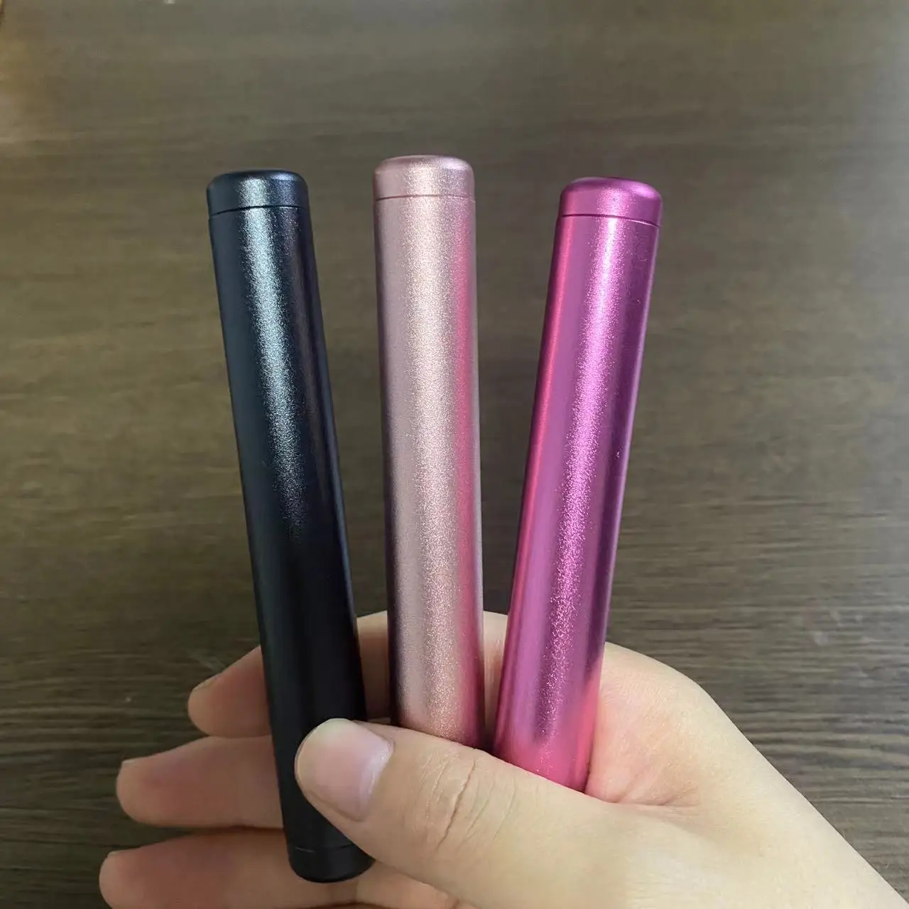 Portable Dispenser Aluminum Cigar Airtight Container Travel Storage Cigarette Holder Smell Proof Waterproof Smoking Accessories