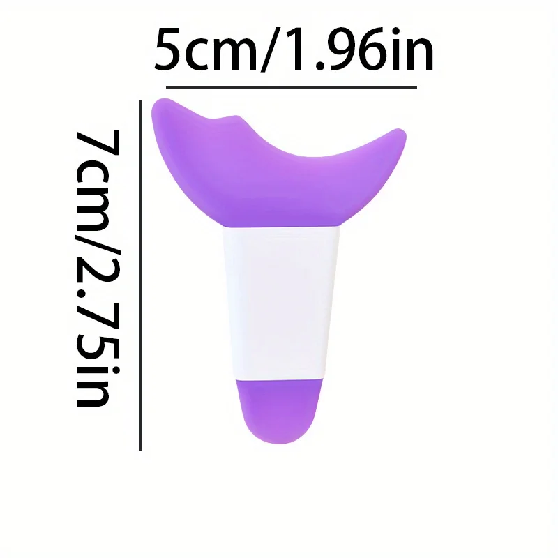 Silikonowy pomocnik do makijażu oczu 3 w 1 - osłonka na tusz do rzęs, prowadnik do eyelinera i odłączany aplikator do cieni do powiek, pędzle do makijażu oczu