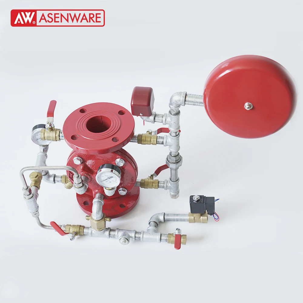 نظام التحكم في صمام تفريغ السلامة من الحرائق، صمام فحص الإنذار الرطب، المورد الصيني