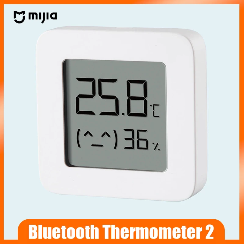 

Mijia Bluetooth Temperature and Humidity Meter 2 Temperature and Humidity Monitoring APP Remote Viewing Smart Home Linkage