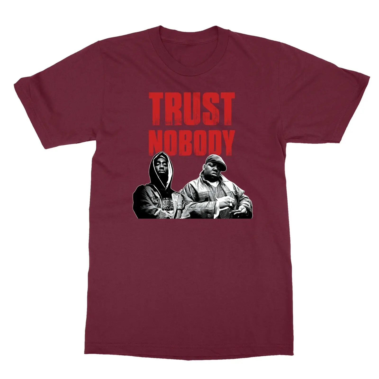 

Tupac Shakur 2pac/Notorious B.I.G. "Trust Nobody" Men's T-Shirt Men's A1and women's T-shirts