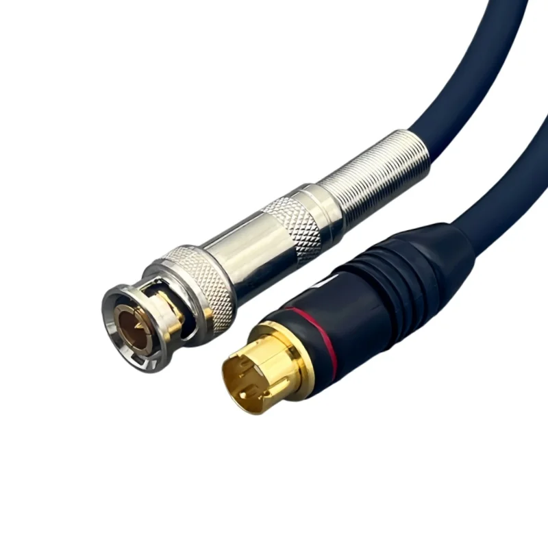 Pure copper HD signal 4-pin S terminal to BNC/Q9 video cable BNC to S-VIDEO medical video connecting cable