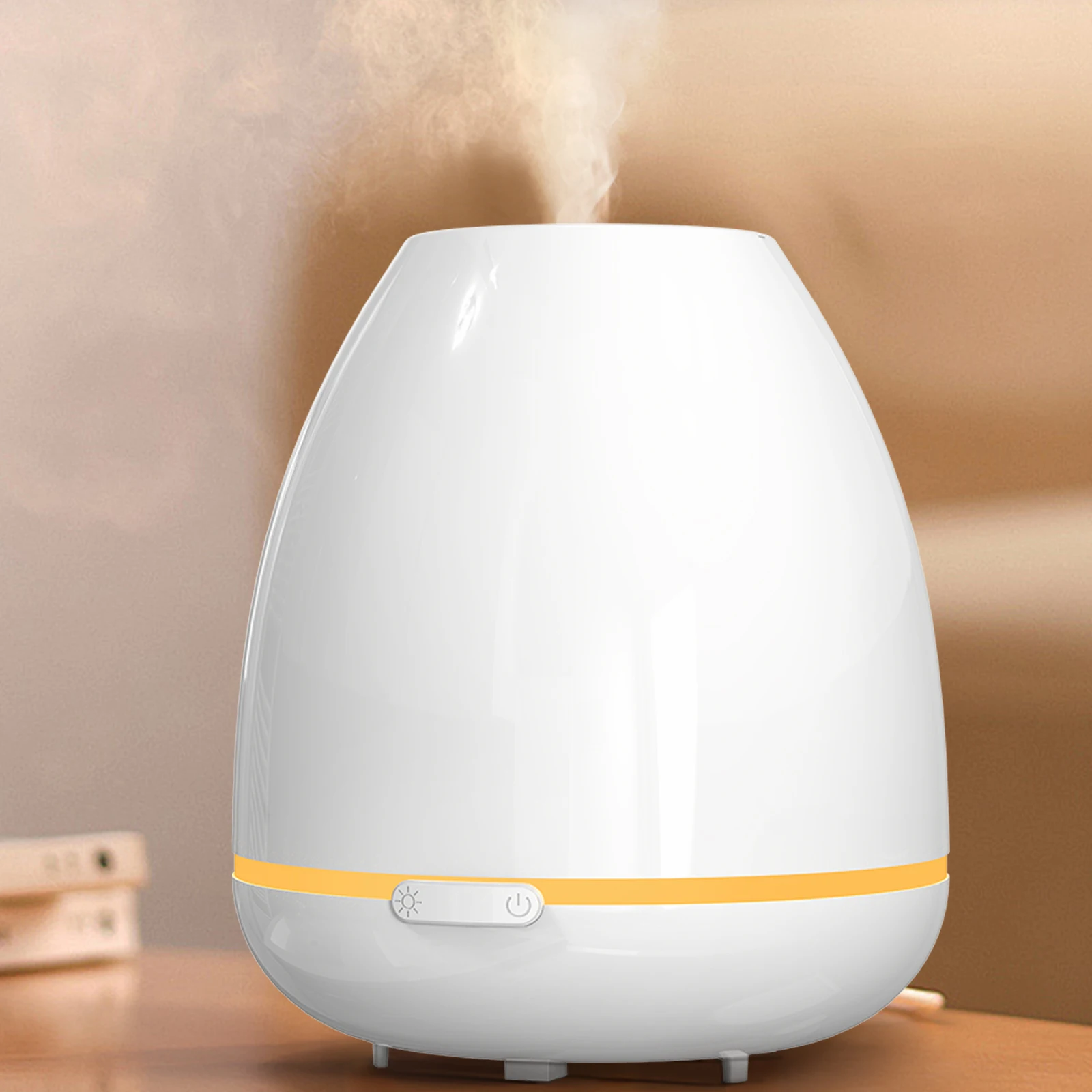 

300ML Aroma Diffuser Small Air Humidifier Essential Oil Aromatherapy Diffuser with 7 Color LED Light for Home Office