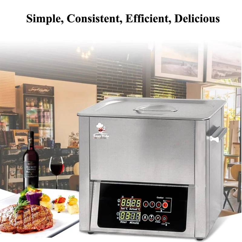 

Плита Sous Vide из нержавеющей стали, 6 л, машина для приготовления яиц с горячими источниками, плита Sous Vide Machie