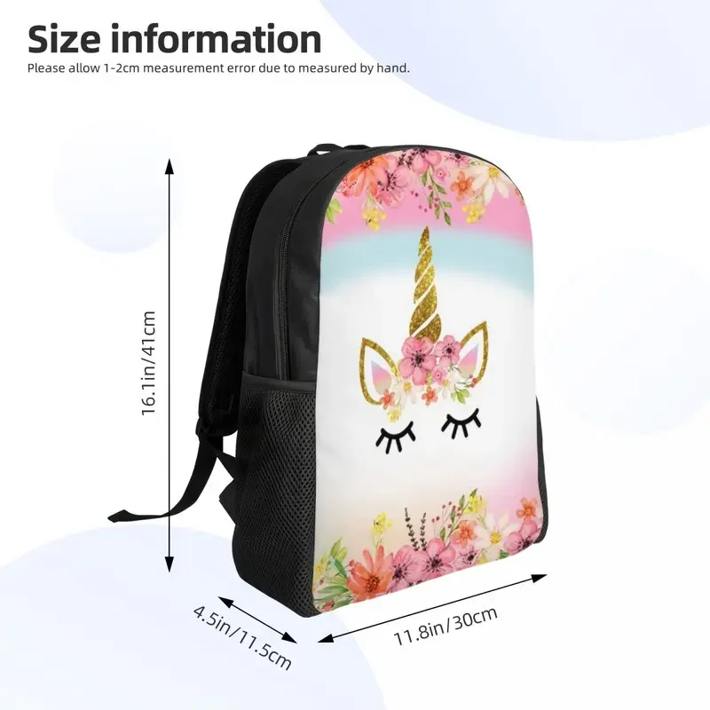 Sac à dos arc-en-ciel de dessin animé d'impression 3D pour filles et garçons, sacs de voyage d'école universitaire, cartable pour hommes et femmes, sac à dos pour ordinateur portable de 15 pouces, Nairobi, Orn