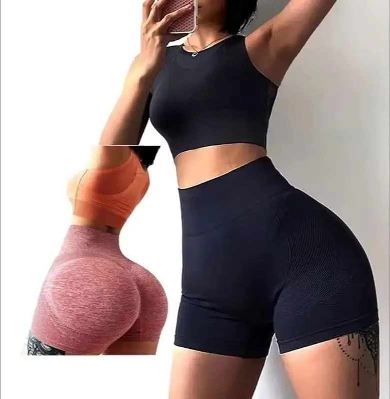 

Seamless Women's Butt Lifting Shorts Workout Shorts High Waisted Booty Scrunch Shorts Athletic Gym Yoga Shorts for Women