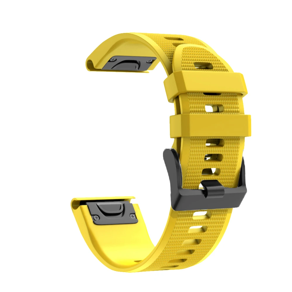 22 26mm QuickFit Watch Band For Garmin Fenix 8 7 7X 6 6X 5X Plus/Epix Pro Gen 2 47mm 51mm/Tactix 7/Enduro3 Sports Silicone Strap