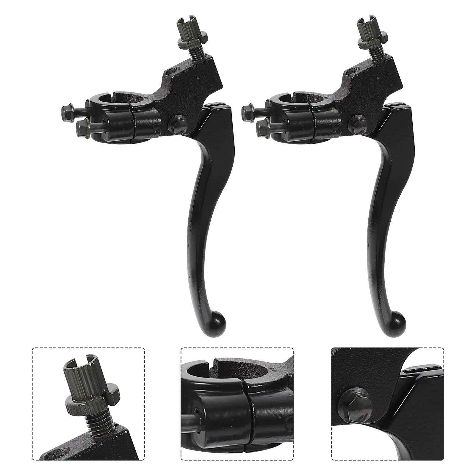 

Brake Clutch Handle Smooth Surface Black Color Motorcycle Brake Lever Replacement Clutch Lever Accessories Off-road Bikes Riding
