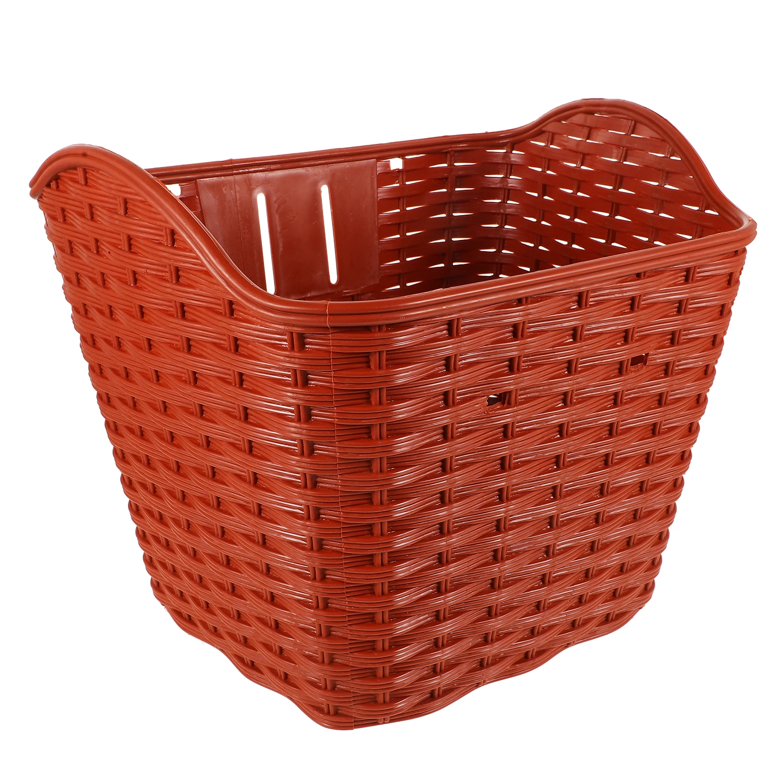 Rainproof Bicycle Basket Plastic Blue Waterproof Storage Bike Accessories Women Electric Scooter Front Rear Rack